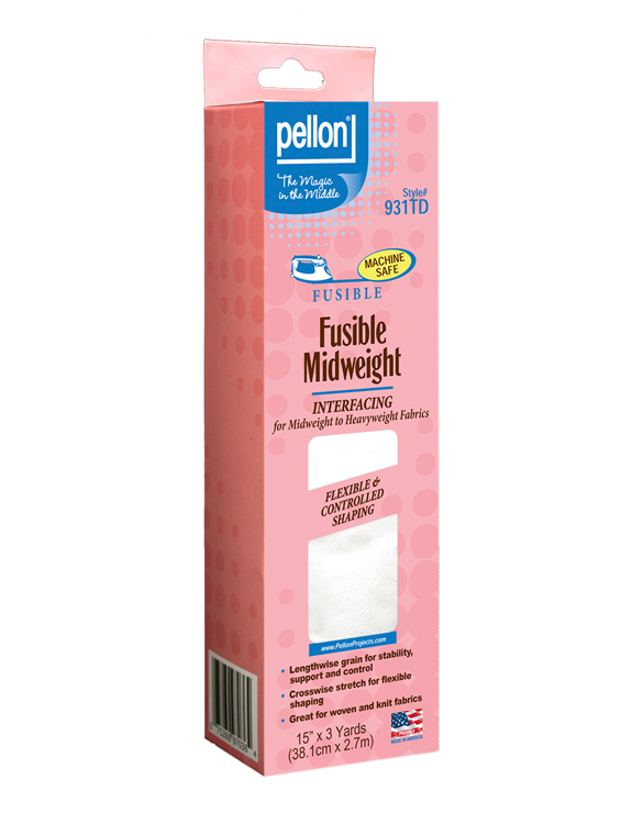 Pellon Lightweight/Mediumweight Fusible Interfacing - 20 x 24