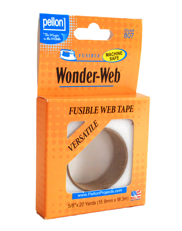 Pellon Wonder Web Fusible Web-White 20X20yd 807 - GettyCrafts